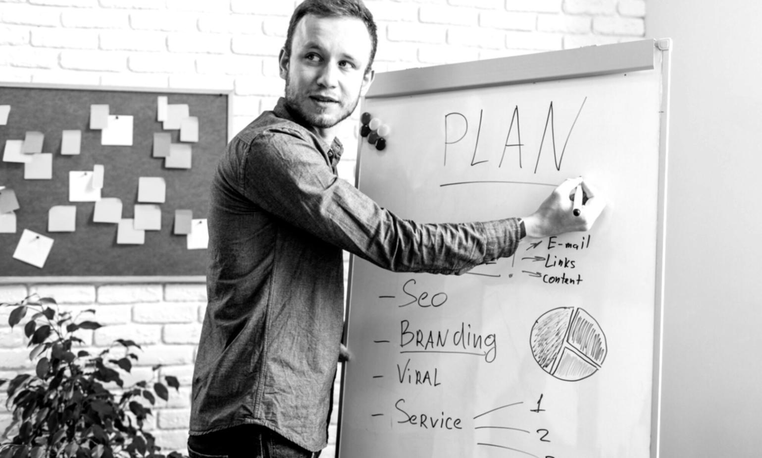 Professional discussing financial strategies with stakeholders